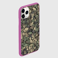 Чехол для iPhone 11 Pro матовый Камуфляж Зеленый Слоник - фото 2