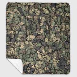 Плед с рукавами Камуфляж Зеленый Слоник