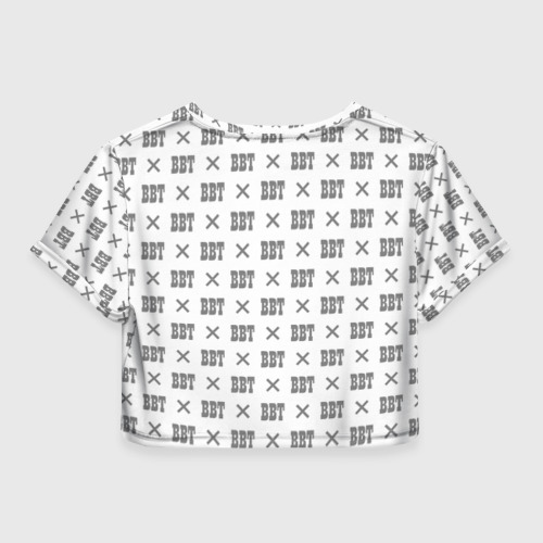 Женская футболка Crop-top 3D BIG BABY TAPE, цвет 3D печать - фото 2