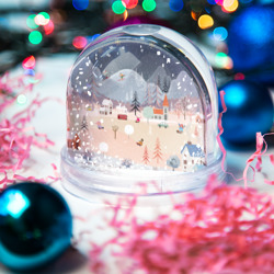 Игрушка Снежный шар Новогодние каникулы - фото 2