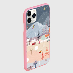 Чехол для iPhone 11 Pro Max матовый Новогодние каникулы - фото 2