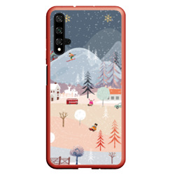 Чехол для Honor 20 Новогодние каникулы