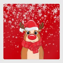 Новогодний олень