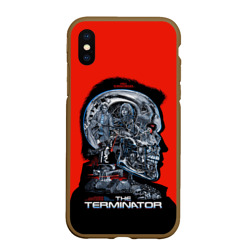 Чехол для iPhone XS Max матовый The Terminator