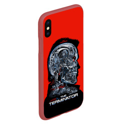 Чехол для iPhone XS Max матовый The Terminator - фото 2