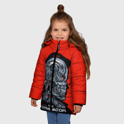 Зимняя куртка для девочек 3D The Terminator - фото 2