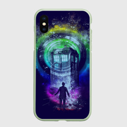 Чехол для iPhone XS Max матовый Доктор Кто