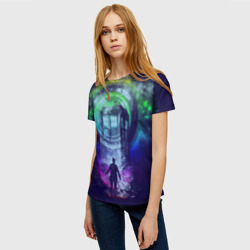 Женская футболка 3D Доктор Кто - фото 2