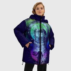 Женская зимняя куртка Oversize Доктор Кто - фото 2