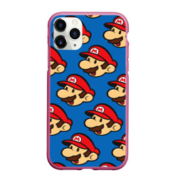 Чехол для iPhone 11 Pro Max матовый Mario exclusive