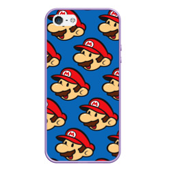 Чехол для iPhone 5/5S матовый Mario exclusive