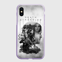Чехол для iPhone XS Max матовый Death Stranding
