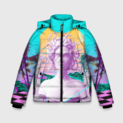 Зимняя куртка для мальчиков 3D Медуза Горгона