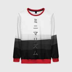 Женский свитшот 3D Минимализм