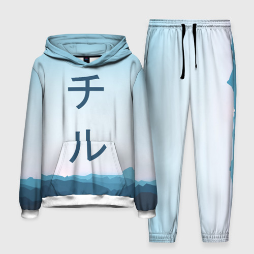 костюм с иероглифами