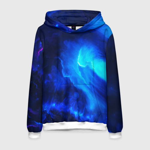 Мужская толстовка 3d Blue XXS