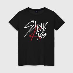 Женская футболка хлопок Stray Kids
