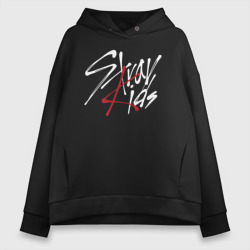 Stray Kids – Женское худи Oversize хлопок с принтом купить со скидкой в -20%