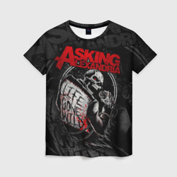 Женская футболка 3D Asking Alexandria