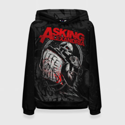 Женская толстовка 3D Asking Alexandria