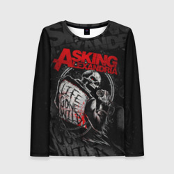 Женский лонгслив 3D Asking Alexandria