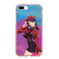 Чехол для iPhone 7Plus/8 Plus матовый Misato Katsuragi