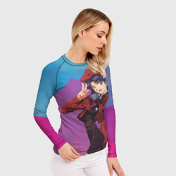 Женский рашгард 3D Misato Katsuragi - фото 2