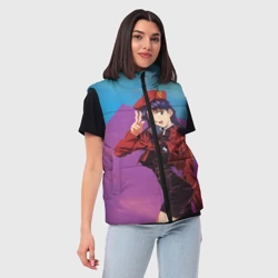 Женский жилет утепленный 3D Misato Katsuragi - фото 2