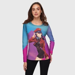 Женский лонгслив 3D Misato Katsuragi - фото 2