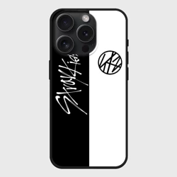 Чехол силиконовый для Apple iPhone 15 Pro Мax матовый Stray Kids