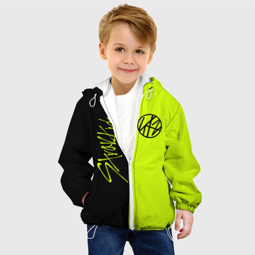 Детская куртка 3D Stray Kids, цвет белый - фото 3
