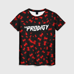 Женская футболка 3D The Prodigy + Спина