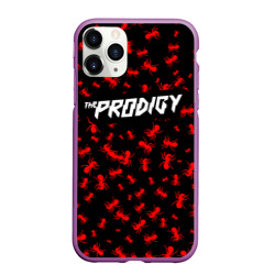 Чехол для iPhone 11 Pro Max матовый The Prodigy + Спина
