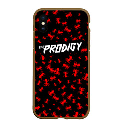 Чехол для iPhone XS Max матовый The Prodigy + Спина