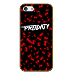 Чехол для iPhone 5/5S матовый The Prodigy + Спина