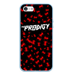 Чехол для iPhone 5/5S матовый The Prodigy + Спина