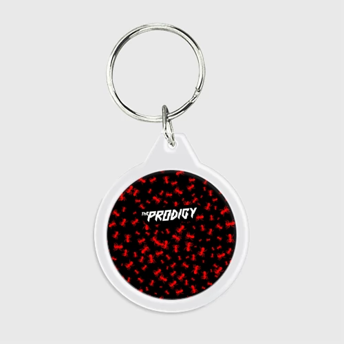 Брелок круглый The Prodigy + Спина