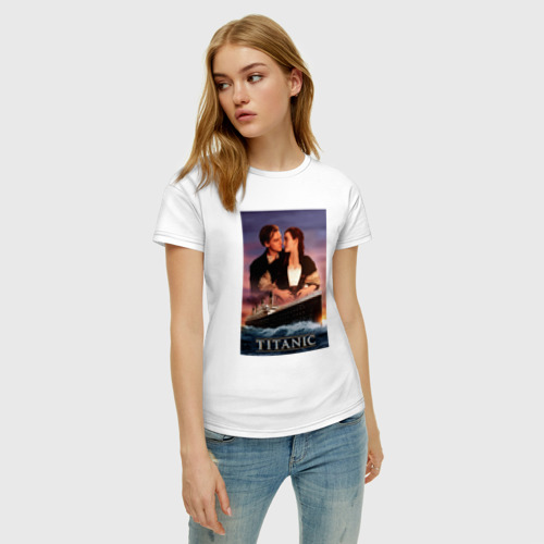 Женская футболка хлопок Titanic - фото 3