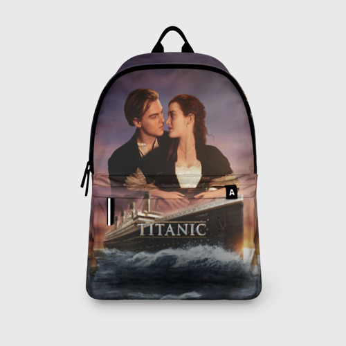 Рюкзак 3D с принтом Titanic, вид сбоку #3