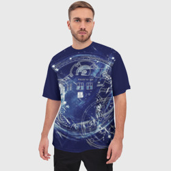 Мужская футболка oversize 3D Doctor Who доктор Кто - фото 2
