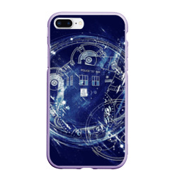 Чехол для iPhone 7Plus/8 Plus матовый Doctor Who доктор Кто