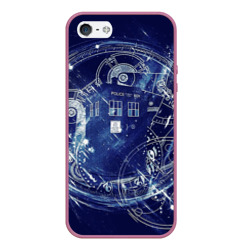 Чехол для iPhone 5/5S матовый Doctor Who доктор Кто