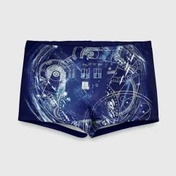 Детские купальные плавки 3D Doctor Who доктор Кто
