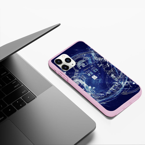 Чехол для iPhone 11 Pro Max матовый Doctor Who доктор Кто, цвет розовый - фото 5