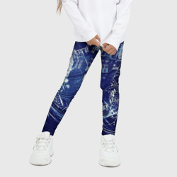 Детские леггинсы 3D Doctor Who доктор Кто - фото 2