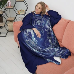 Плед с рукавами Doctor Who доктор Кто - фото 2