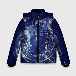 Зимняя куртка для мальчиков 3D Doctor Who доктор Кто