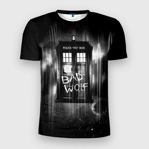 Мужская футболка 3D Slim Doctor Who, цвет 3D печать