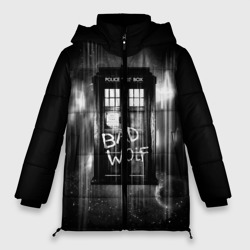 Женская зимняя куртка Oversize Doctor Who