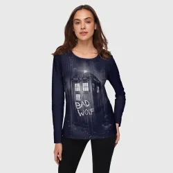 Женский лонгслив 3D Doctor Who - фото 2